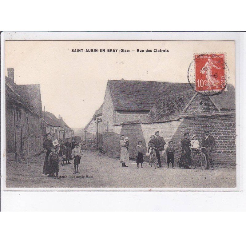 SAINT-AUBIN-en-BRAY: rue des clairets - très bon état