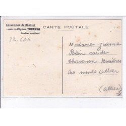 PUBLICITE : Le mome Tortosa (reglisse)- bon état (traces au dos)