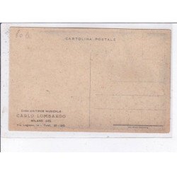 PUBLICITE : operetta "Mille e un bacio" par Carlo Lombardo - très bon état