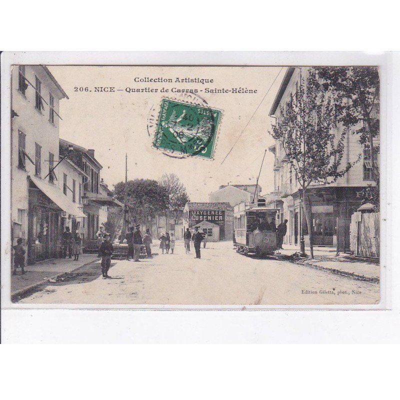 NICE: quartier de carras, sainte-hélène, tramway, oxygenee cusenier - très bon état