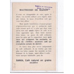 PUBLICITE : Café SANKA illustré par MICH - très bon état