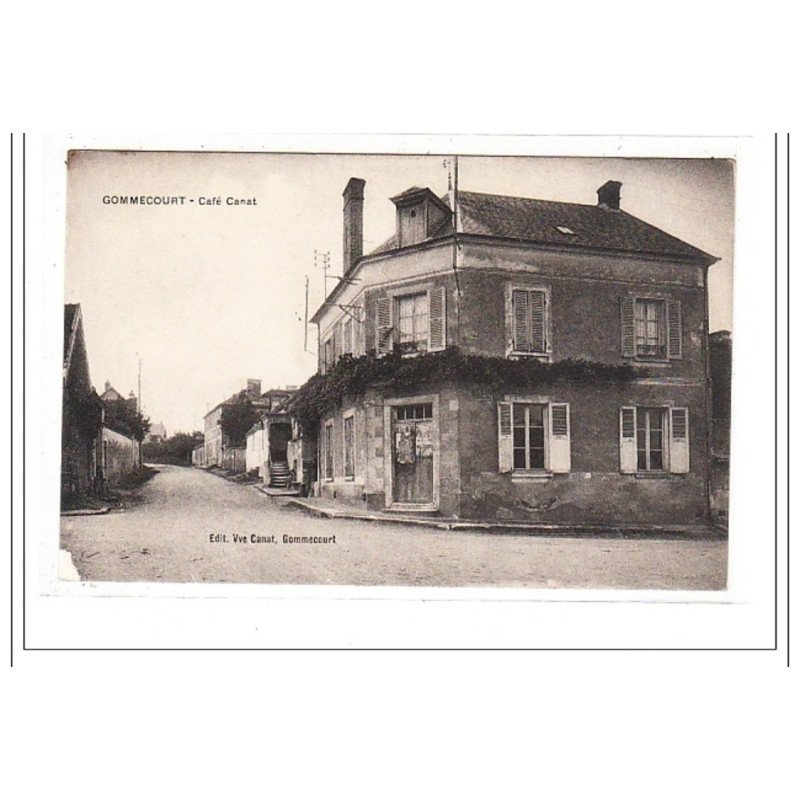 GOMMECOURT : cafe canat - état