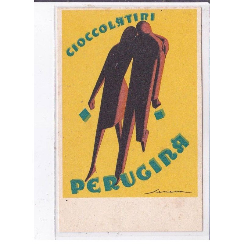 PUBLICITE : SENECA - cioccolatiri Perugina - (chocolaterie) - bon état (traces au dos)