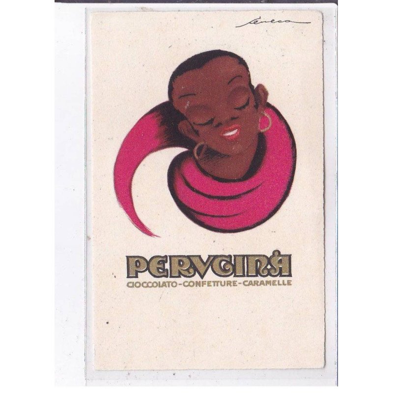 PUBLICITE : illustrée par SENECA - Perugina (chocolats - confitures - caramels) - très bon état