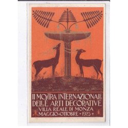 PUBLICITE : mostra delle arti decorative a Monza 1925 - très bon état