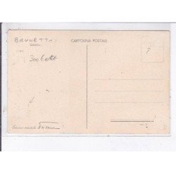 PUBLICITE : pasta dentifricia ERBA (illustrée par Brunetta) - état (adhérence au dos)