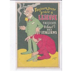 PUBLICITE : le tailleur Lejeune illustrée par Jossot - très bon état