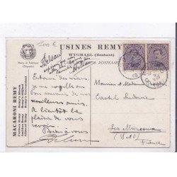 PUBLICITE : macaroni Remy (enfant - chien - oie) - très bon état