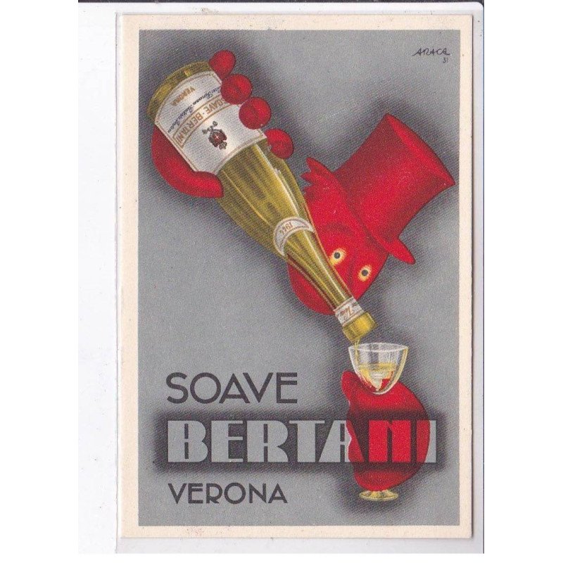 PUBLICITE : Soave Bertani a Verona - (Araca) - très bon état