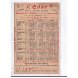 PUBLICITE : journal politique indépendant "l'Eclair" illustré par Enrique Mirallès - état