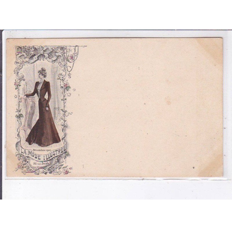 PUBLICITE : La mode Illustrée au 56 rue Jacob à Paris 6 ème - très bon état