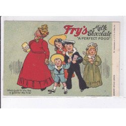 PUBLICITE : chocolat au lait FRY'S - très bon état