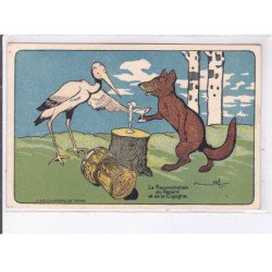 PUBLICITE : Benjamin RABIER - champagne Léon Chandon à Reims - très bon état