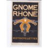 PUBLICITE : motocyclettes GNOME RHONE rue de Lisbonne à Paris - très bon état
