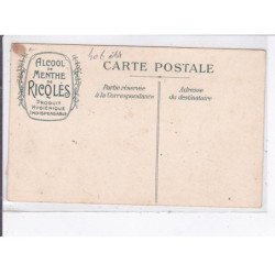 PUBLICITE : Benjamin RABIER - alcool de menthe Ricqles (automobile) - état
