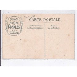 PUBLICITE : Benjamin RABIER - alcool de menthe Ricqles - état