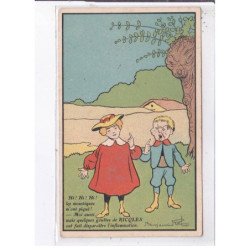 PUBLICITE : Benjamin RABIER - alcool de menthe Ricqles - état