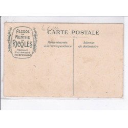 PUBLICITE : Benjamin RABIER - alcool de menthe Ricqles - état