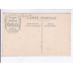 PUBLICITE : Benjamin RABIER - alcool de menthe Ricqles - état