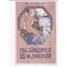 PUBLICITE : Eidg. Sangerfest ilm Zurich (Suisse - vetements - homme nus) - très bon état