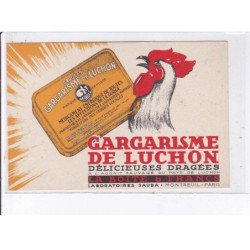 PUBLICITE : gargarisme de Luchon (boite de dragées) - très bon état