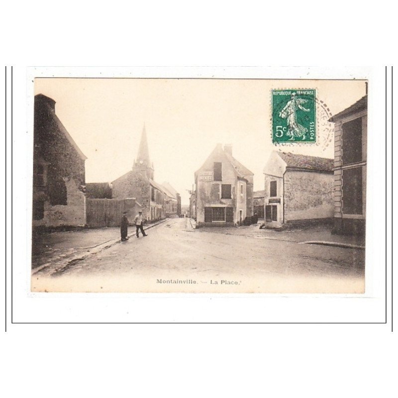 MONTAINVILLE : la place - tres bon état