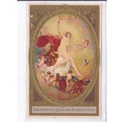 PUBLICITE : triumpho do quinado ramos pinto (femme nue) - état