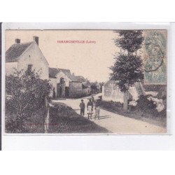 DIMANCHEVILLE: scène de rue - état