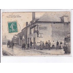 CHATILLON-le-ROI: maison couture-ducrot, café de l'union - état