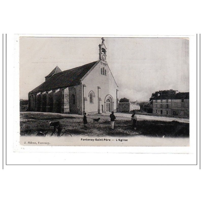 FONTENAY-SAINT-PERE : l'eglise - tres bon état