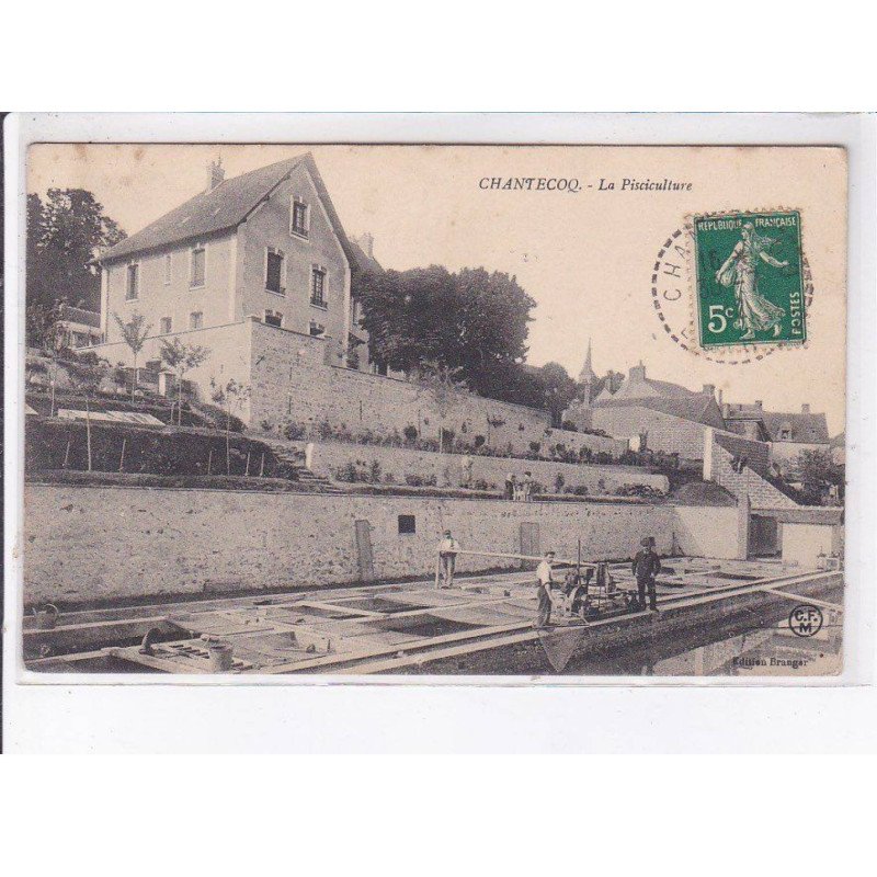 CHANTECOQ: la pisciculture - très bon état