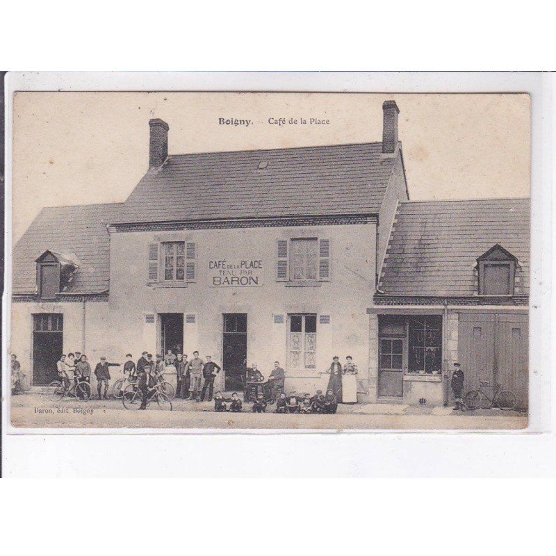 BOIGNY: café de la place - très bon état
