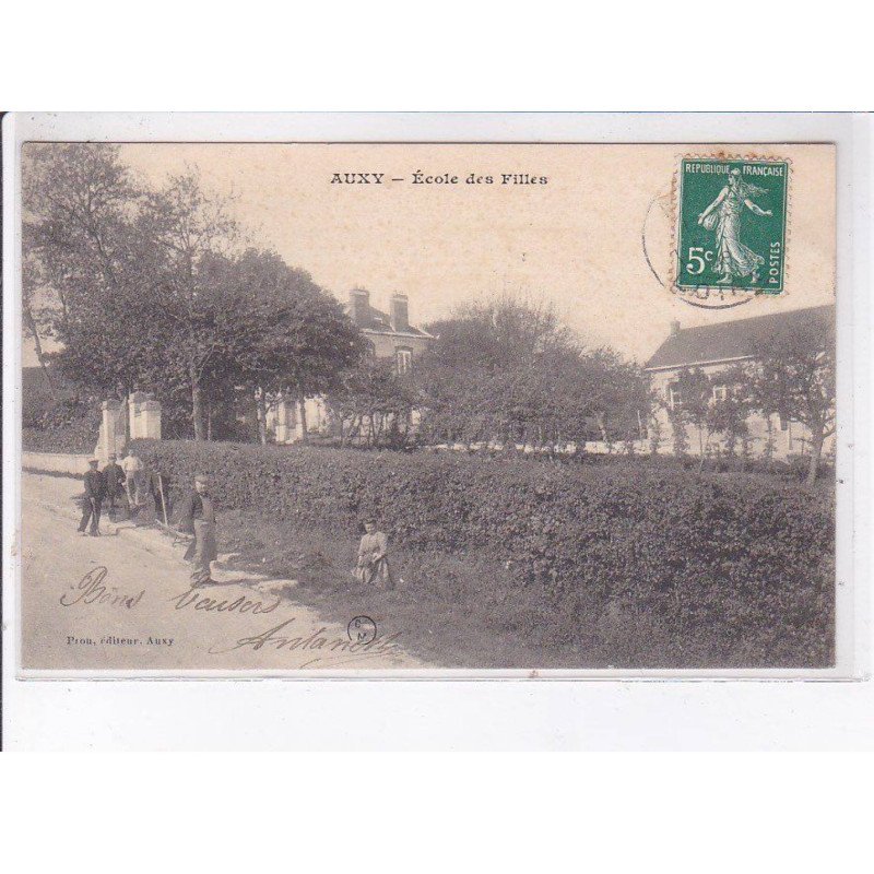 AUXY: école des filles - très bon état