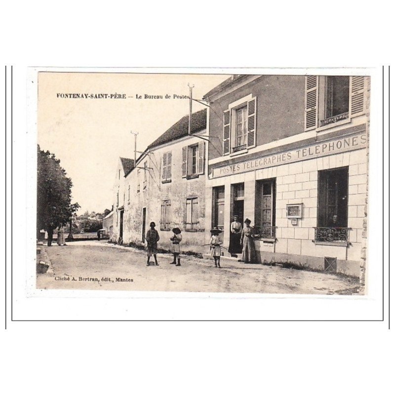 FONTENAY-SAINT-PERE : le bureau de postes - tres bon état