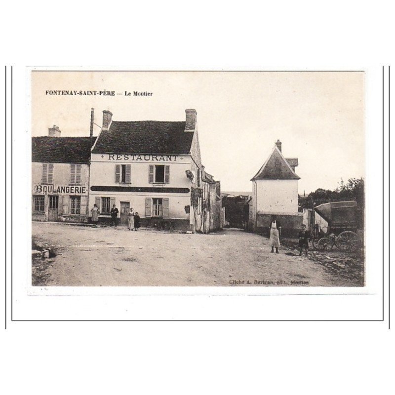 FONTENAY-SAINT-PERE : le moutier - tres bon état