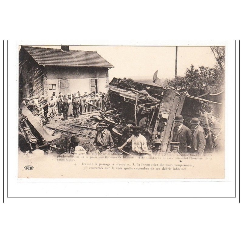 VILLEPREUX-les-CLAYES : la catastrophe de villepreux-les-clayes - tres bon état