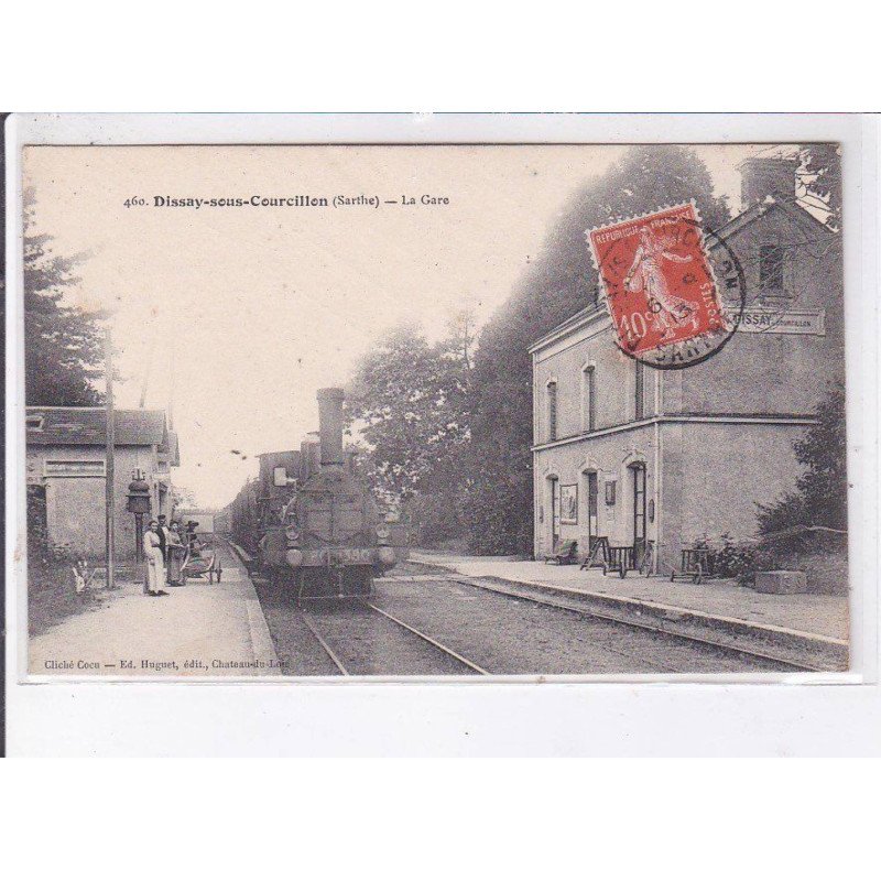 DISSAY-sous-COURCILLON: la gare - très bon état