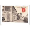 MONTCHAUVET : l'eglise et la place de la mairie - tres bon état