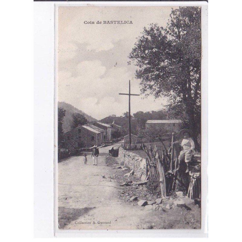 BASTELICA: un coin, scène de rue - très bon état