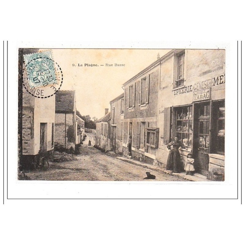 LA PLAGNE : rue basse - tres bon état