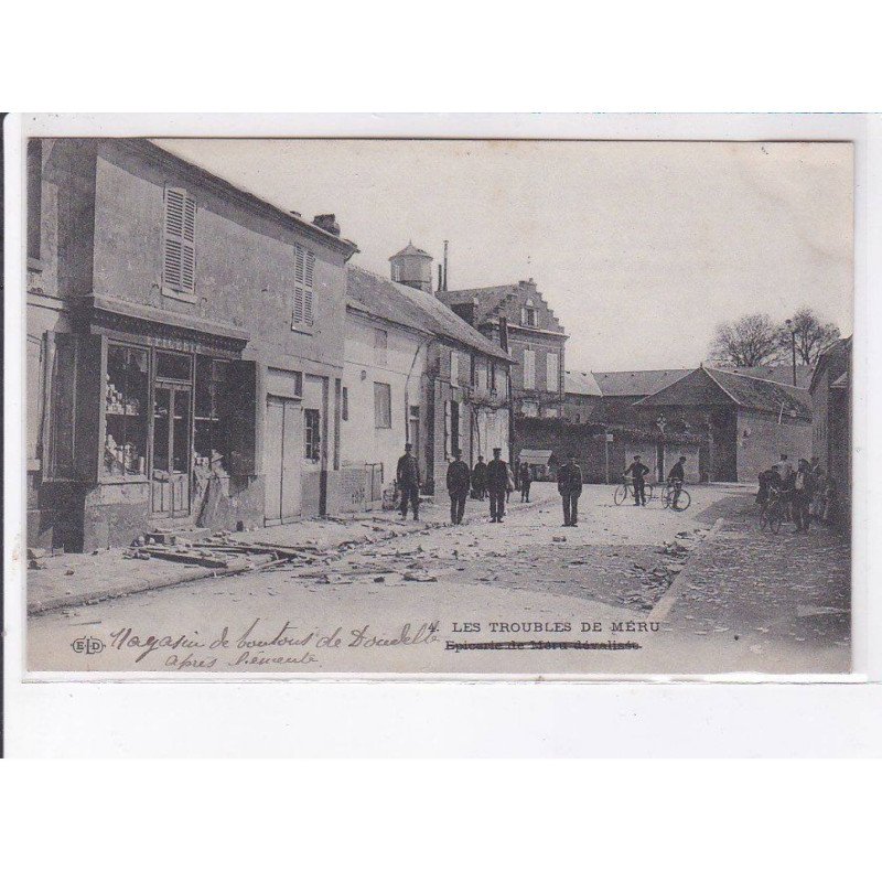 MERU: les troubles de méru, scène de rue - très bon état