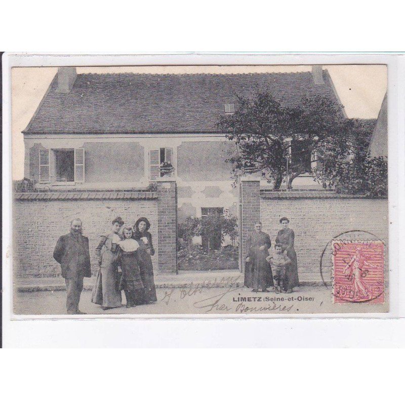 LIMETZ: pavillon, villa, personnages - très bon état