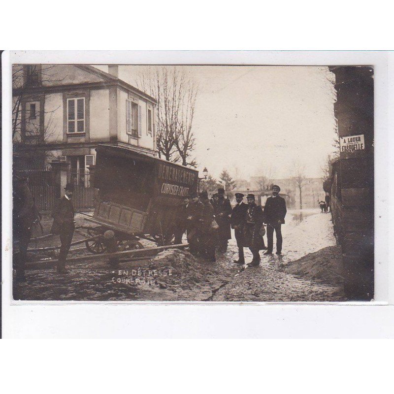 COURBEVOIE: crue, déménagement corvisier, en détresse - très bon état