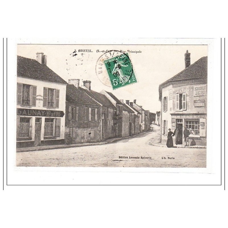 BREUIL : rue principale - tres bon état