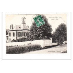 AUFFREVILLE : mairie et ecole - tres bon état