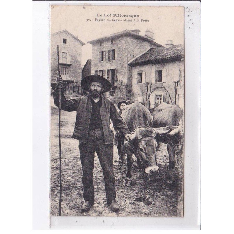 LOT: paysan du ségala allant à la foire - très bon état