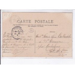 AGEN: manoeuvres d'automne 1904, 18e d'artillerie regagnant son cantonnement - très bon état