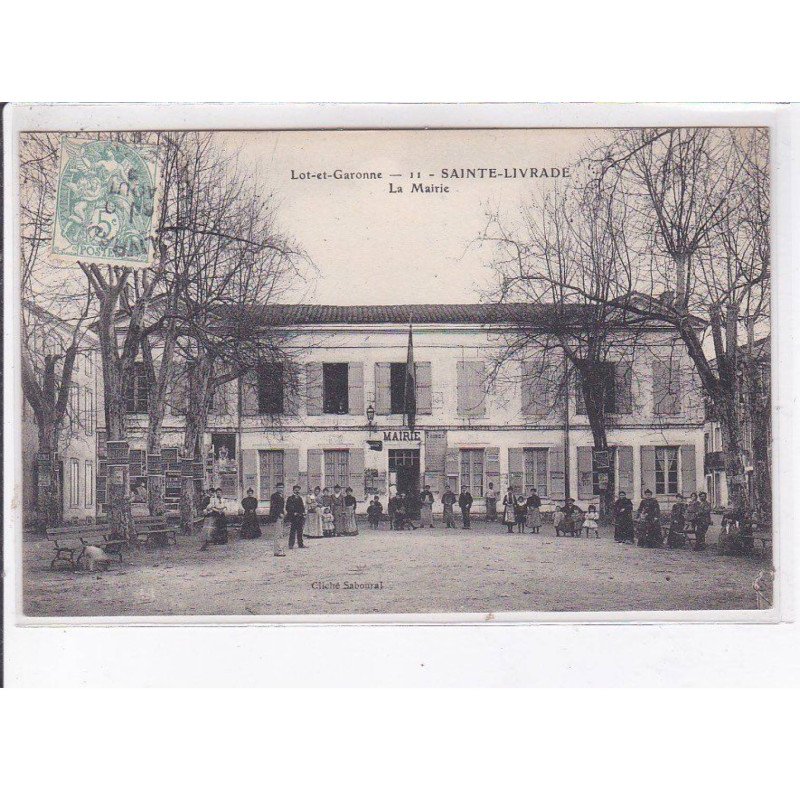 SAINTE-LIVRADE: la mairie - très bon état