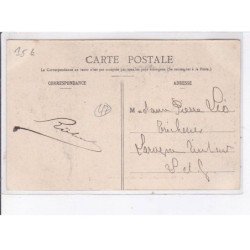 MARMANDE: fête du foulard 1908, offert par les magasins "au petit paris" - très bon état