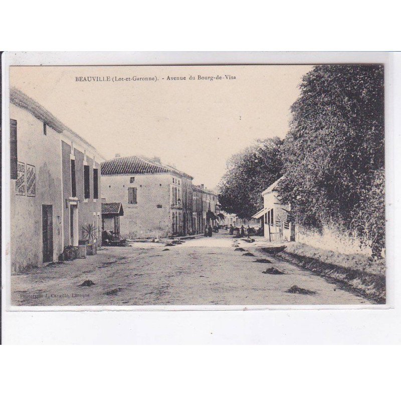 BEAUVILLE: avenue du bourg-de-visa - très bon état